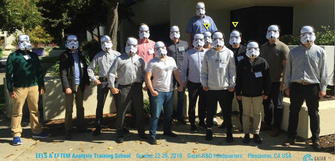 EELS & EFTEM Analysis Training School — photo 1